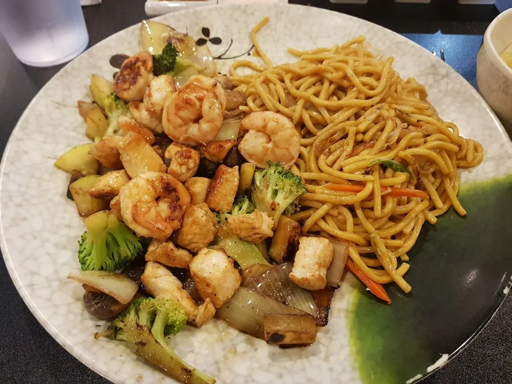 Hibachi Chicken &Shrimp